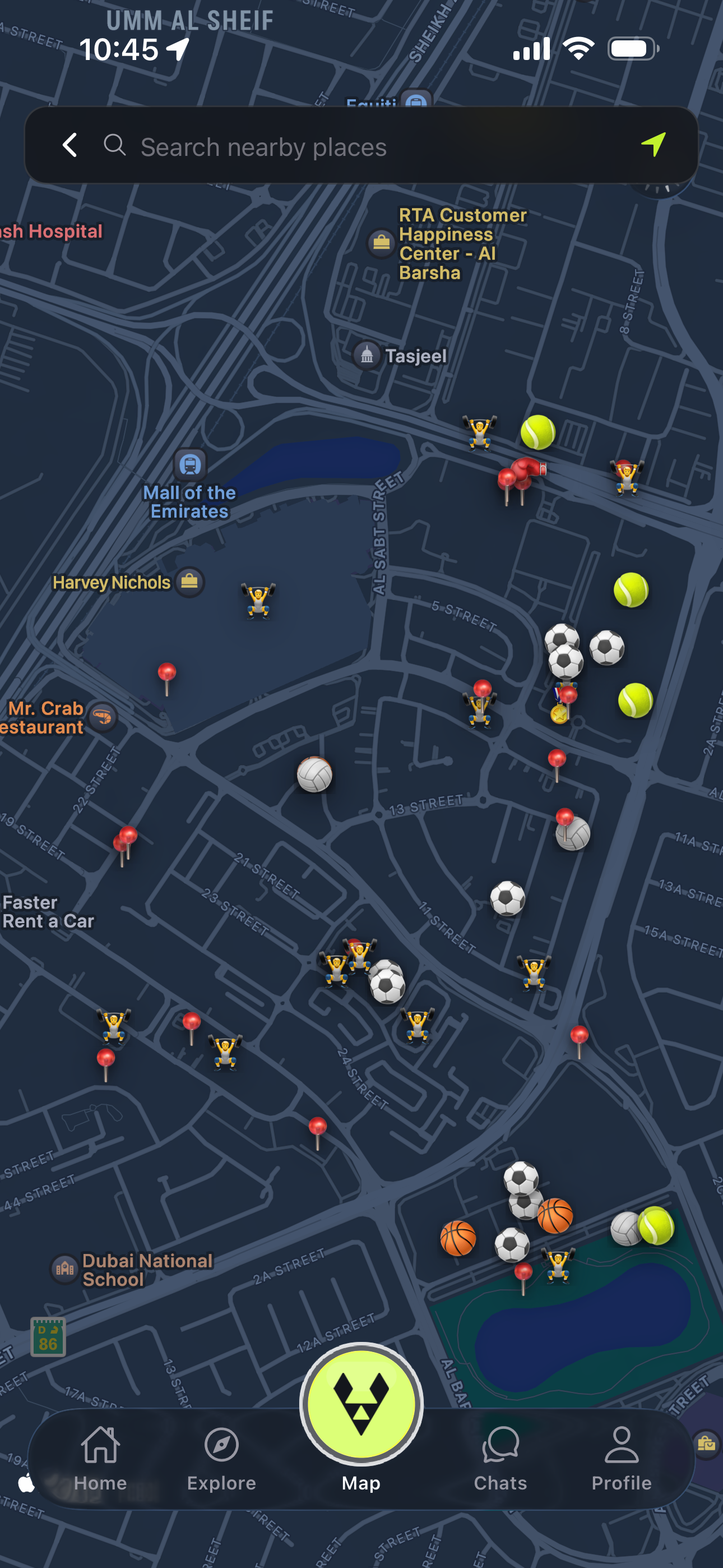 Veez map discovery